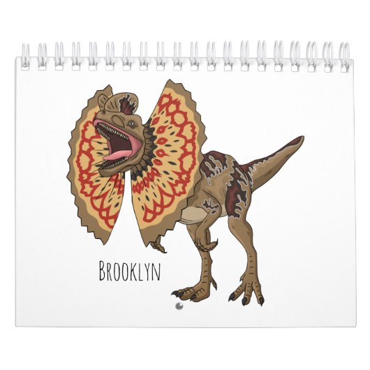 Abbildung des tierischen Cartoon Kalender (Titelbild)