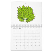 Abbildung des tierischen Cartoon Kalender (Jan 2027)