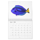 Abbildung des tierischen Cartoon Kalender (Mär 2026)