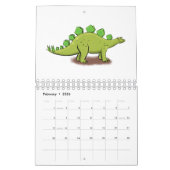 Abbildung des tierischen Cartoon Kalender (Feb 2026)