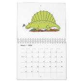 Abbildung des tierischen Cartoon Kalender (Mär 2026)