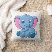 Abbildung des tierischen Cartoon Kissen (Decke)