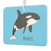 Abbildung des tödlichen Cartoon Autolufterfrischer (Links)