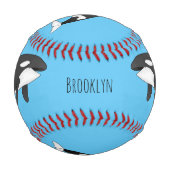 Abbildung des tödlichen Cartoon Baseball (Rückseite)