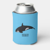 Abbildung des tödlichen Cartoon Dosenkühler (Kanne Rückseite)