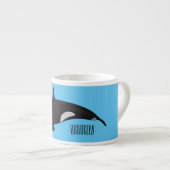 Abbildung des tödlichen Cartoon Espressotasse (Vorderseite Rechts)