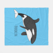 Abbildung des tödlichen Cartoon Fleecedecke (Vorderseite (Horizontal))