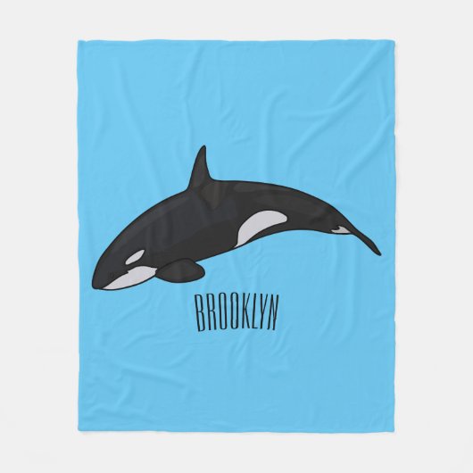 Abbildung des tödlichen Cartoon Fleecedecke (Vorderseite)