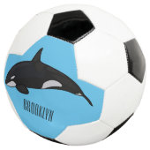 Abbildung des tödlichen Cartoon Fußball (Dreiviertel)