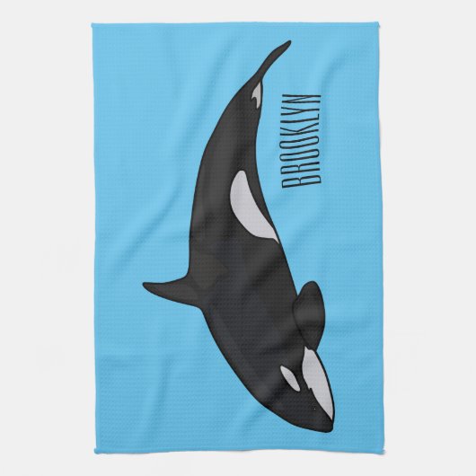 Abbildung des tödlichen Cartoon Geschirrtuch (Vertikal)