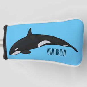 Abbildung des tödlichen Cartoon Golf Headcover