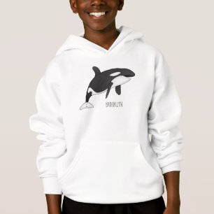 Abbildung des tödlichen Cartoon Hoodie