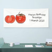 Abbildung des Tomaten-Cartoon Banner (Messe)