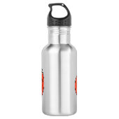 Abbildung des Tomaten-Cartoon Edelstahlflasche (Rückseite)