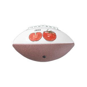 Abbildung des Tomaten-Cartoon Football