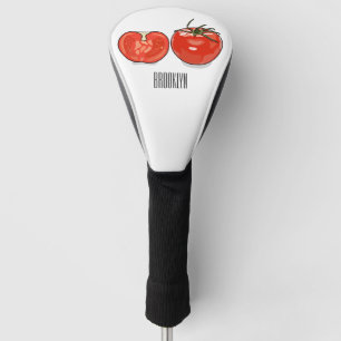 Abbildung des Tomaten-Cartoon Golf Headcover
