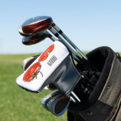 Abbildung des Tomaten-Cartoon Golf Headcover (In Situ)