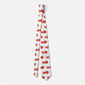 Abbildung des Tomaten-Cartoon Krawatte (Rückseite)