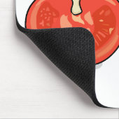 Abbildung des Tomaten-Cartoon Mousepad (Ecke)