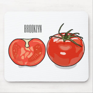 Abbildung des Tomaten-Cartoon Mousepad