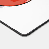 Abbildung des Tomaten-Cartoon Schreibtischunterlage (Ecke)