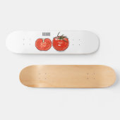 Abbildung des Tomaten-Cartoon Skateboard (Horizontal)