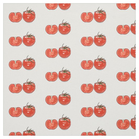 Abbildung des Tomaten-Cartoon Stoff (Muster)