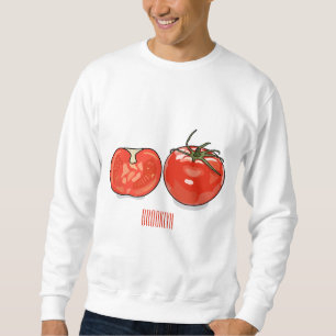 Abbildung des Tomaten-Cartoon Sweatshirt