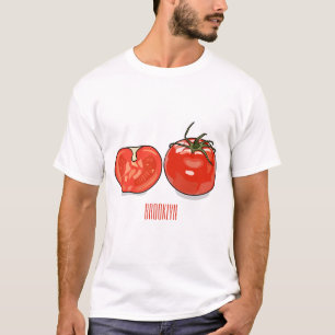 Abbildung des Tomaten-Cartoon T-Shirt