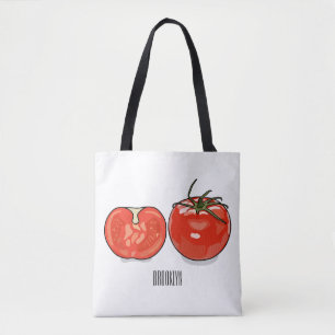 Abbildung des Tomaten-Cartoon Tasche
