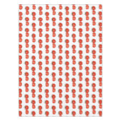 Abbildung des Tomaten-Cartoon Tischdecke (Vorderseite)