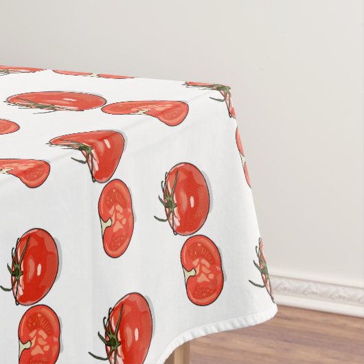 Abbildung des Tomaten-Cartoon Tischdecke (Beispiel)
