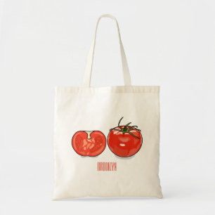 Abbildung des Tomaten-Cartoon Tragetasche