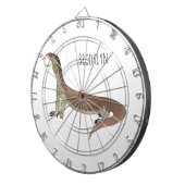 Abbildung des Wardeblattmusters Dartscheibe (Vorderseite rechts)