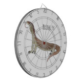 Abbildung des Wardeblattmusters Dartscheibe (Vorderseite Links)