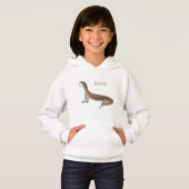 Abbildung des Wardeblattmusters Hoodie (Vorne ganz)