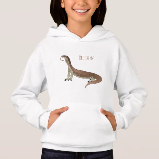 Abbildung des Wardeblattmusters Hoodie (Vorderseite)