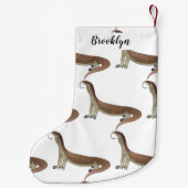 Abbildung des Wardeblattmusters Kleiner Weihnachtsstrumpf (Rückseite)