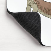 Abbildung des Wardeblattmusters Mousepad (Ecke)