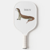 Abbildung des Wardeblattmusters Pickleball Schläger (Rückseite)
