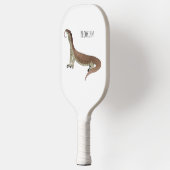 Abbildung des Wardeblattmusters Pickleball Schläger (Links)