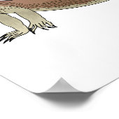 Abbildung des Wardeblattmusters Poster (Ecke)