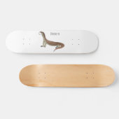 Abbildung des Wardeblattmusters Skateboard (Horizontal)