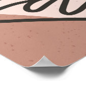 Abbildung Eine Zeile, in der Abstrakte Kunstdrucke Poster (Ecke)