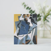 Abbildung einer Frau, 1917 Postkarte (Stehend Vorderseite)