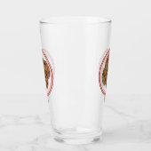Abbildung eines Chocolate Chip Cookie Cartoon Glas (Links)