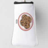 Abbildung eines Chocolate Chip Cookie Cartoon Golf Headcover (Rotieren 90)