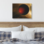 Abbildung eines Hot Jupiter namens HD 149026b Leinwanddruck (Insitu (Schlafzimmer))