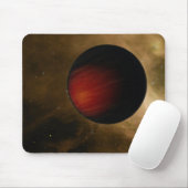 Abbildung eines Hot Jupiter namens HD 149026b Mousepad (Mit Mouse)