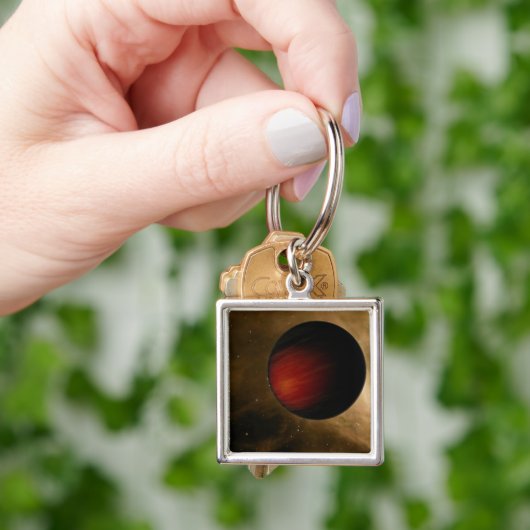 Abbildung eines Hot Jupiter namens HD 149026b Schlüsselanhänger (Hand)